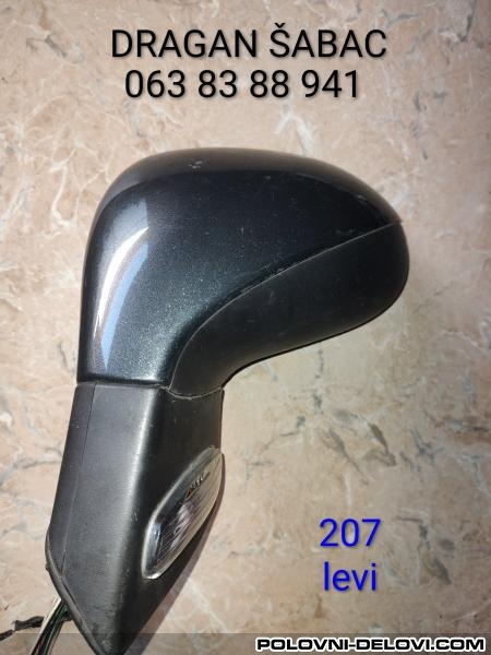 Peugeot  207 Retrovizor Levi  Karoserija
