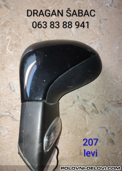 Peugeot  207 Retrovizor Levi  Karoserija