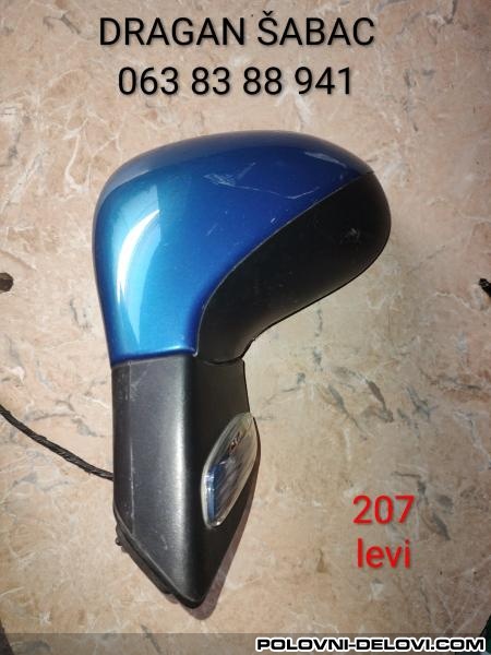 Peugeot  207 Retrovizor Levi  Karoserija