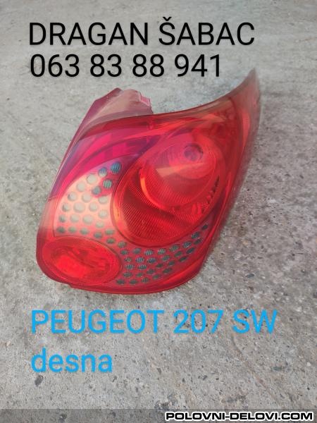 Peugeot  207 Stop Svetlo  Svetla I Signalizacija