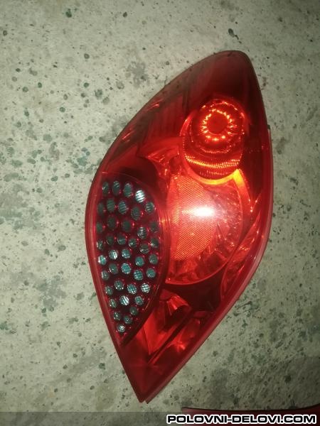 Peugeot  207  Svetla I Signalizacija