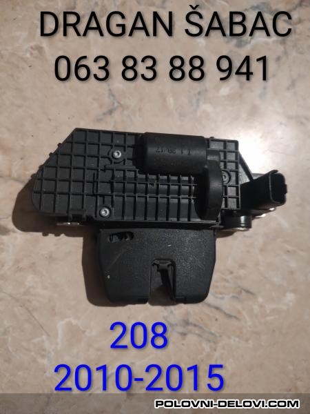 Peugeot  208 Brava Gepeka  Elektrika I Paljenje