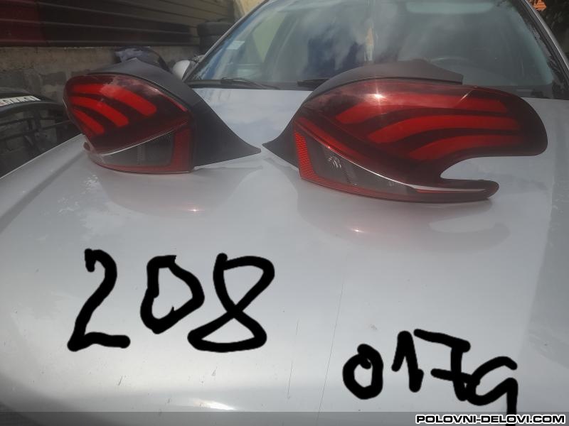 Peugeot  208 Dizel-benz Svetla I Signalizacija