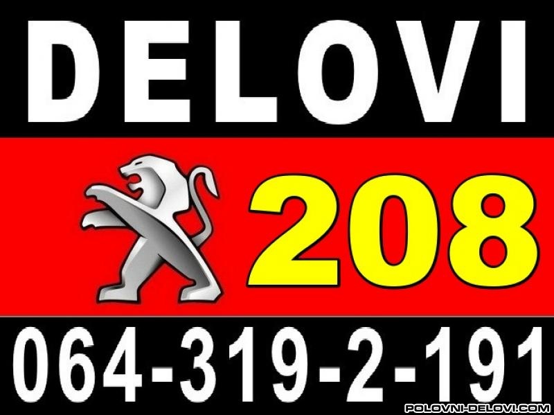 Peugeot  208  Elektrika I Paljenje