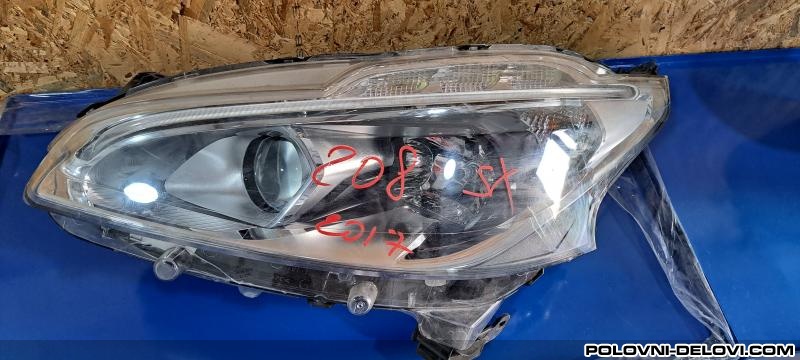 Peugeot  208 Levi Far Svetla I Signalizacija