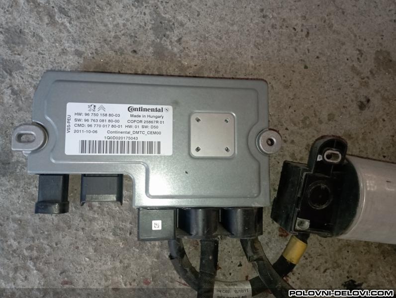 Peugeot  3008  Elektrika I Paljenje