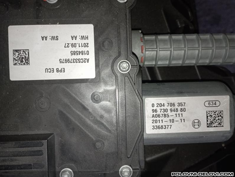 Peugeot  3008  Kocioni Sistem