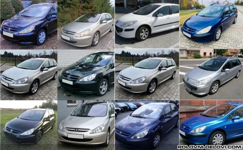 Peugeot  307 1.6I 1.6HDI 2.0HDI Kompletan Auto U Delovima