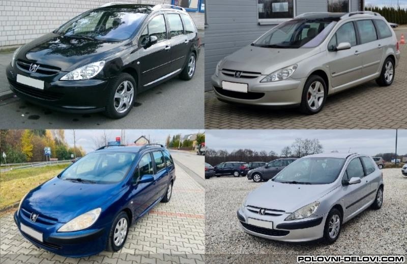 Peugeot  307 1.6I 1.6HDI 2.0HDI Kompletan Auto U Delovima