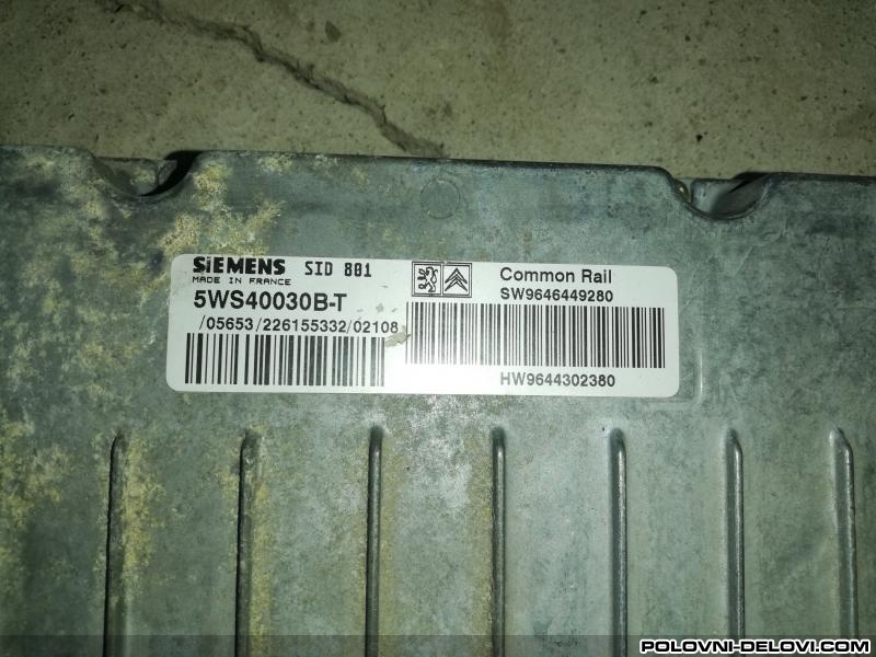 Peugeot  307  Elektrika I Paljenje
