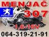 Peugeot 307 KVACILO MENJAC