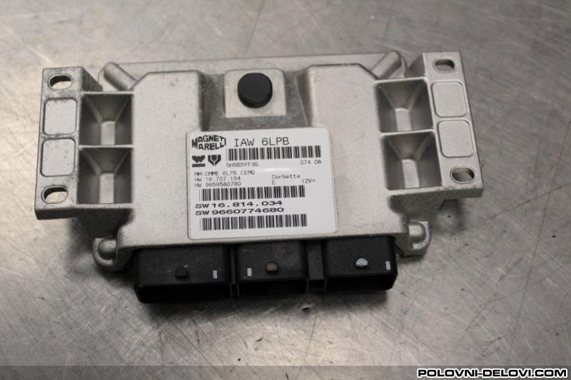 Peugeot  307 Motorni Kompjuter Elektrika I Paljenje