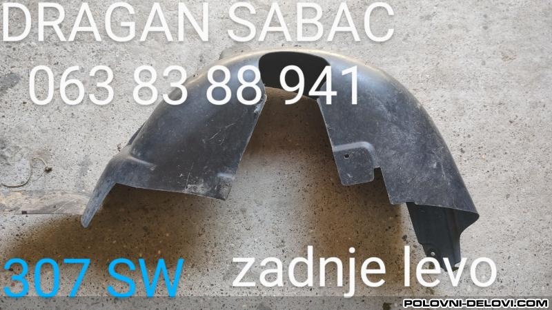 Peugeot  307 Potkrilo Podkrilo Karoserija