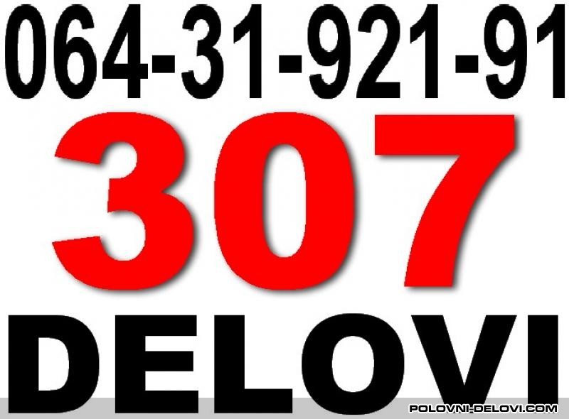 Peugeot  307 Pumpa Dizne Senzor Motor I Delovi Motora