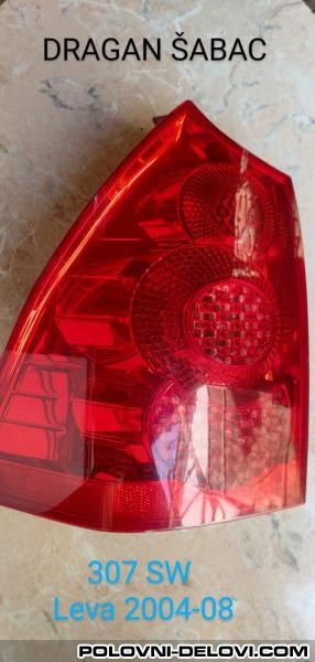 Peugeot  307 Stop Svetlo Levo Svetla I Signalizacija