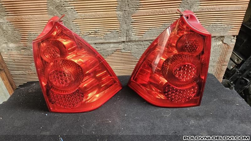 Peugeot  307  Svetla I Signalizacija