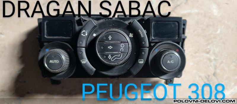 Peugeot  308 Komande Klime  Rashladni Sistem
