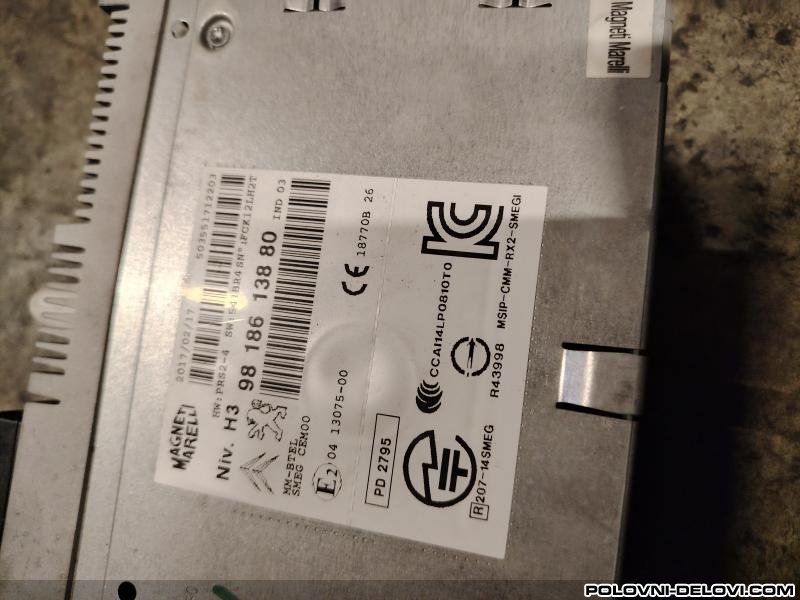 Peugeot  308 Radio NAV 308 Elektrika I Paljenje