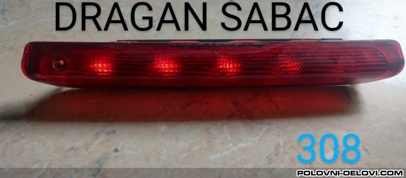 Peugeot  308 Treci Stop Svetla I Signalizacija