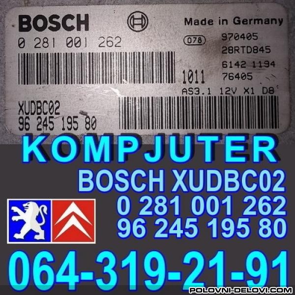 Peugeot  406 BOSCH 0 281 001 262 Elektrika I Paljenje