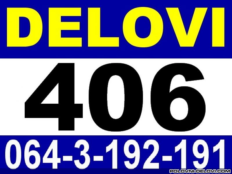 Peugeot  406  Motor I Delovi Motora