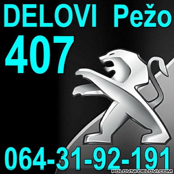 Peugeot  407 Amortizer Opruga Amortizeri I Opruge