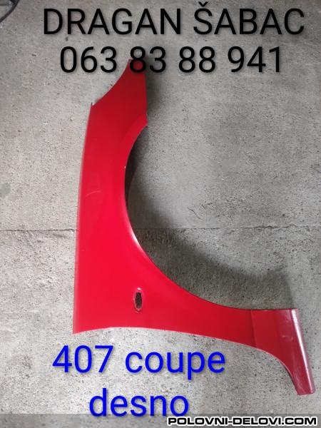 Peugeot  407 Coupe Krilo Desno  Karoserija