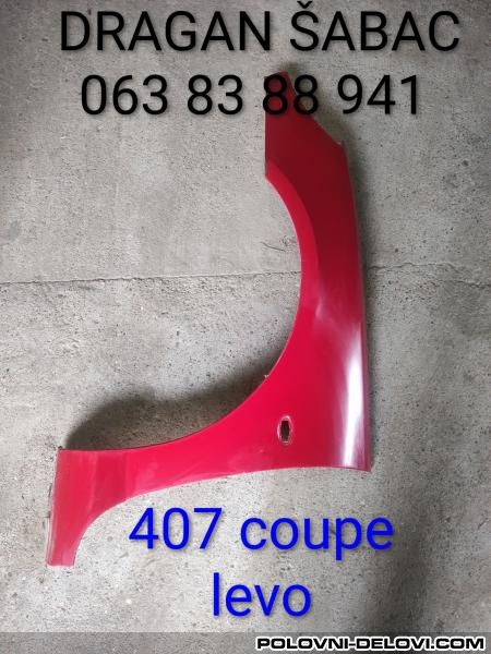 Peugeot  407 Coupe Krilo Levo  Karoserija