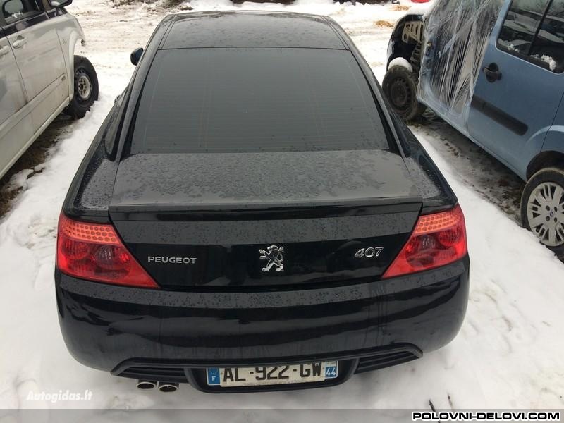 Peugeot  407 Coupe  Svetla I Signalizacija