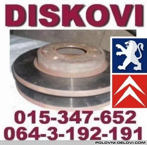 Peugeot  407 Diskovi Plocice Kocioni Sistem