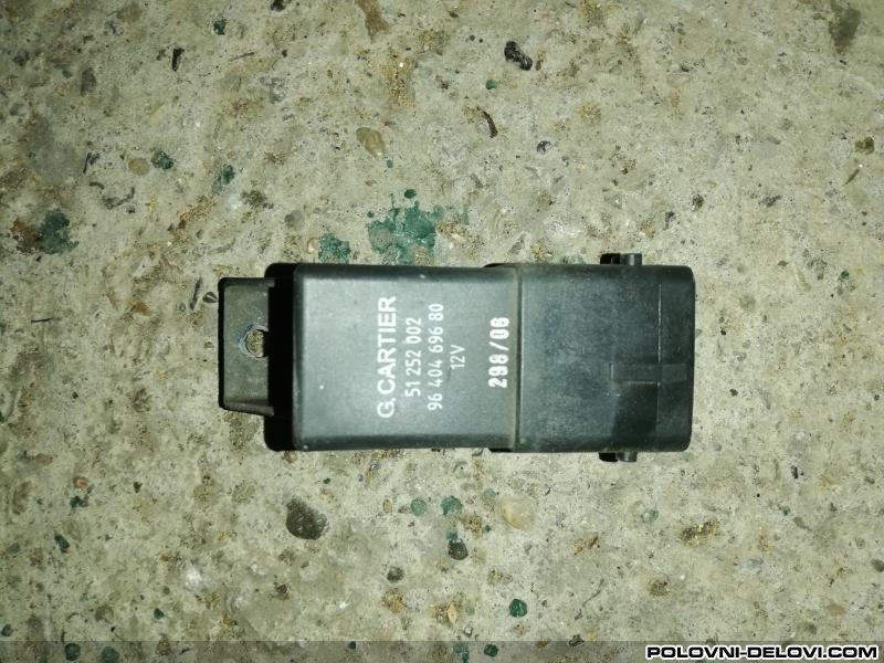 Peugeot  407  Elektrika I Paljenje