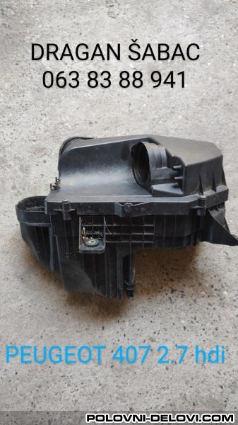 Peugeot  407 Kuciste Vazduha  Motor I Delovi Motora