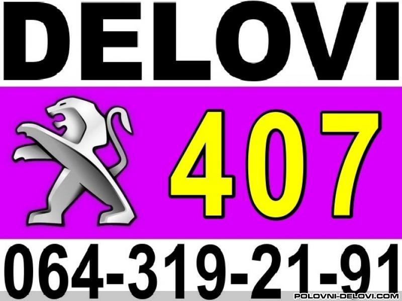 Peugeot 407 POLUOSOVINA SET KVACILA