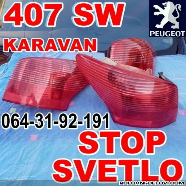 Peugeot  407 STOP SVETLO Svetla I Signalizacija