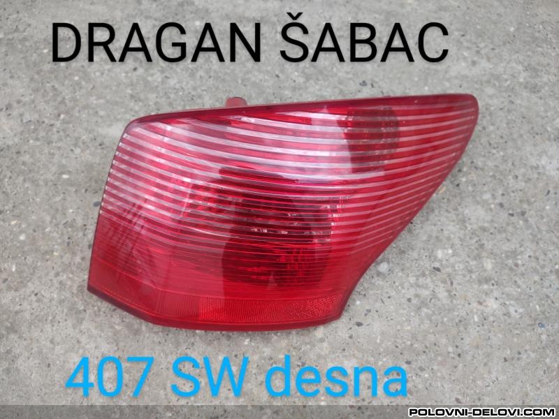 Peugeot  407 Stop Svetlo  Svetla I Signalizacija