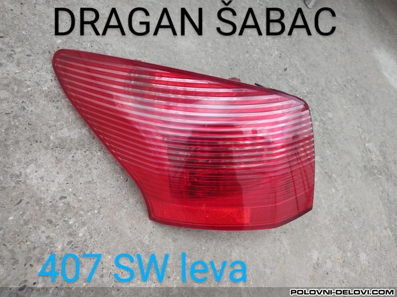 Peugeot  407 Stop Svetlo  Svetla I Signalizacija