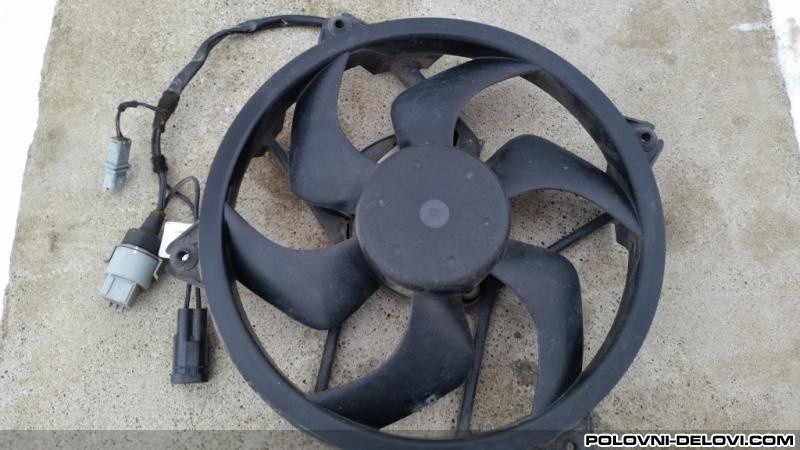 Peugeot  407 Ventilator Hladnjaka Elektrika I Paljenje