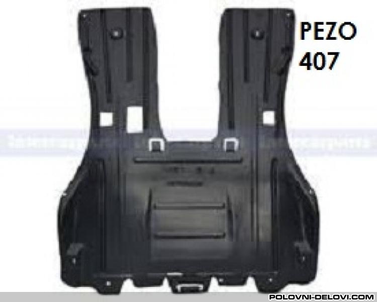 Peugeot  407 Zastita Motora Donja Karoserija