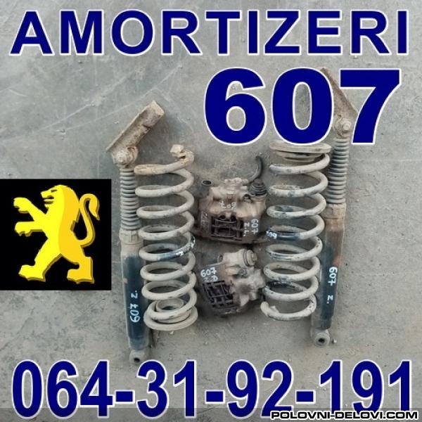 Peugeot  607 AMORTIZERI Trap I Vesanje