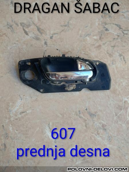 Peugeot  607 Kvaka Unutrasnja  Enterijer