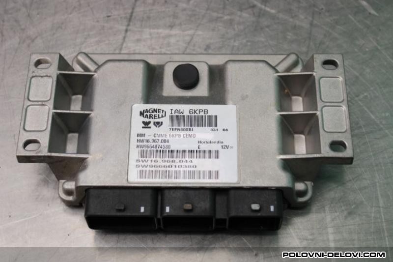 Peugeot  607 Motorni Kompjuter Elektrika I Paljenje