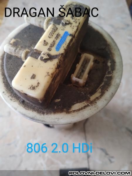 Peugeot  806 Pumpa Iz Rezervoara  Elektrika I Paljenje