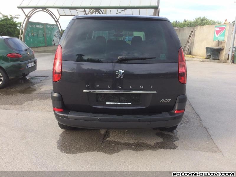Peugeot  807  Svetla I Signalizacija