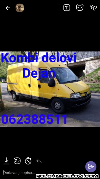 Peugeot  Boxer 22hdi Kompletan Auto U Delovima