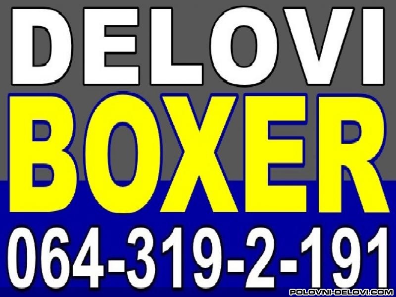Peugeot  Boxer Dizna Regulator Senz Motor I Delovi Motora