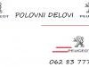 Peugeot  POLOVNI DELOVI 0628377731