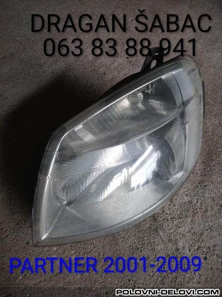 Peugeot  Partner Far Svetla I Signalizacija