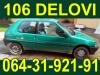 Pezo 106 MONOPOINT I DELOVI Razni