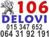 Pezo 106 VRATA BRANIK STAKLO