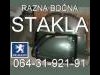 Pezo 206 BOCNO Staklo GEPEK